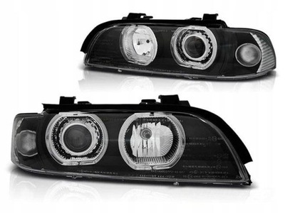 ФОНАРИ ПЕРЕДНЯЯ BMW E39 95-03 BLACK RINGI LED (СВЕТОДИОД ) DEPO