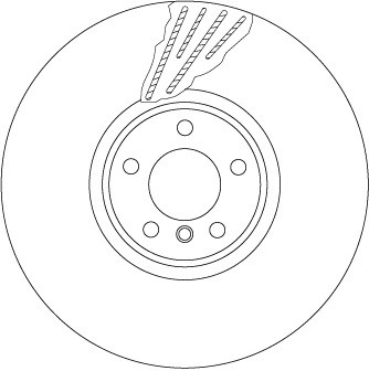 DISCO DE FRENADO TRW DF6618S  