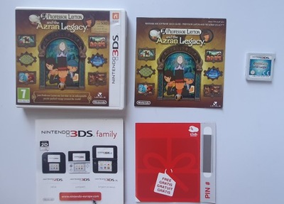 PROFESSOR LAYTON AND THE AZRAN LEGACY 3DS