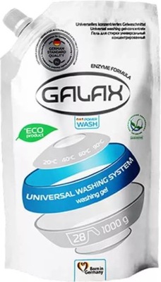 GALAX Niemiecki żel do prania uniwer. 28 PRAŃ, 1kg