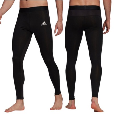 Legginsy Męskie Adidas Sportowe Treningowe S