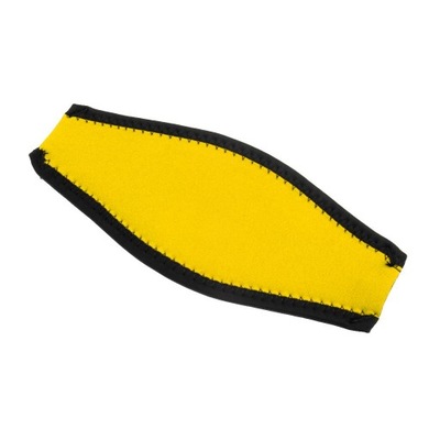 Pasek maski nurkowej - Żółty