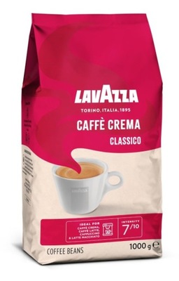 Kawa ziarnista Lavazza 1kg CAFFE CREMA CLASSICO