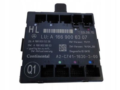 Mercedes gls x166 166 модуль двері задні ліва фото №1