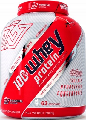 IMMORTAL WHEY PROTEIN INSTANT 2000g BIAŁKO WPC WPI