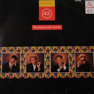 Level 42 - Running In The Family LP EX