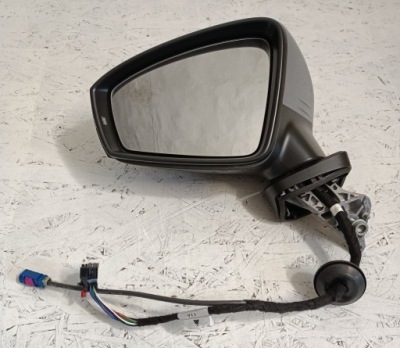 Vw tiguan ii дзеркало ліва 9 pin + 1 камера фото №1