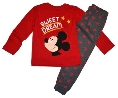 Piżama Myszka Miki 116, piżamka Mickey WADA