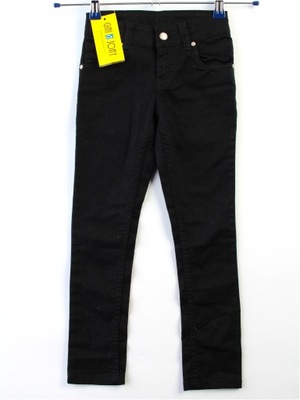GINI JONY Spodnie czarne jeansy NOWE r. 6/7 lat 116 cm