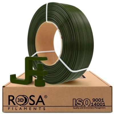 Filament Rosa3D ReFill PCTG Army Green Zielony Moro Wojskowy 1kg 1,75mm