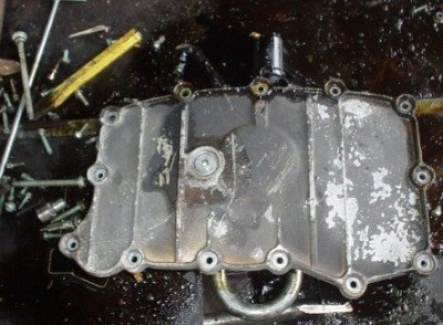 Porsche boxster 2.5 поддон масляная фото №1