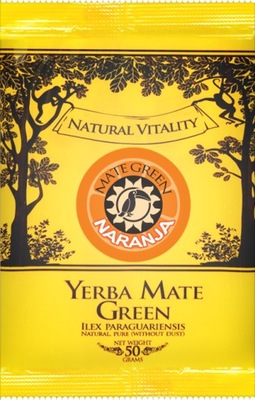 Yerba Mate Green NARANJA pomarańczowa lapacho 50 g