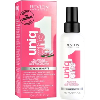 REVLON ODŻYWKA MASKA KURACJA do włosów LOTUS flower SPRAY 10W1 150ml