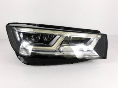 Audi q5 80a лампа права full led комплектна з przetwornicami фото №1