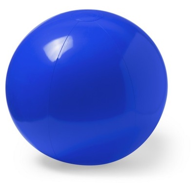 Duża piłka plażowa średnica 30 cm niebieska