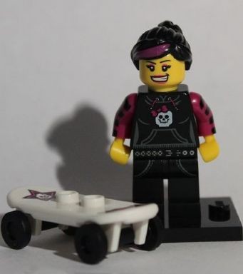 LEGO figurka col06-12 skater girl