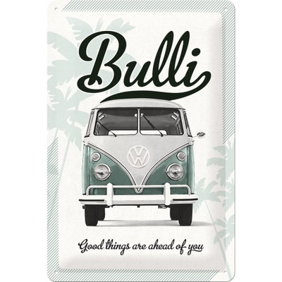 Plakat blaszany 20x30cm VW Good things retro фото