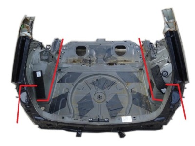 Golf vii r 4motion 5d підсилювач піддон pas задня задній lc9x фото №1