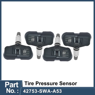 4 PIEZAS SENSOR DE PRESIÓN EN OPONACH TPMS PMV-107M PARA HONDA ACCORD 2008/01-2012/12  