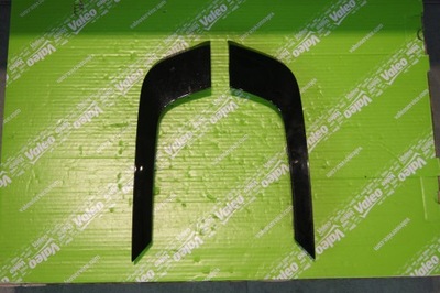 Молдинг бампера vw e golf vii lift решётка радиатора правая фото №1