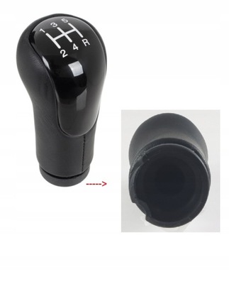 Ручка перемикання передач 5-g ford transit connect i 02- фото №1