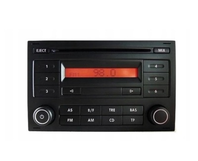 Seat RCD200 CD Radio fabryczne 2DIN Alhambra Ibiza VW Golf IV Passat B5