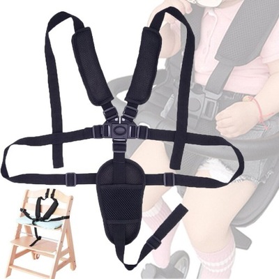 SZELKI DO WÓZKA KRZESEŁKA HUŚTAWKI PASY 5 PUNKTO