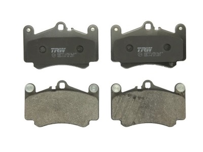 KLOCEK DE FRENADO KIT PARTE DELANTERA PORSCHE 911, 911 TARGA 3.6/3.8 06.00-12.12  