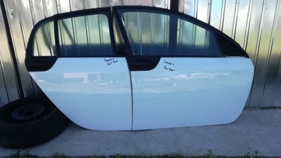 Дверь правый перед + задняя smart forfour 454 белый фото №1
