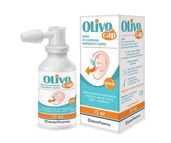 Olivocap Spray usuwający woskowinę uszną 15ml