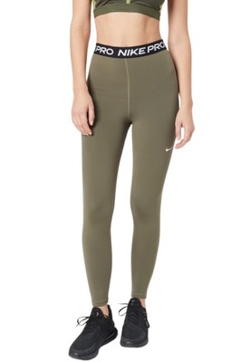 Damskie sportowe legginsy Nike Pro Khaki r. XS