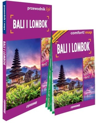 Bali i Lombok light przewodnik mapa
