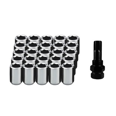 CAR WHEEL LUG NUTS RACING STEEL EXTENDED WHEEL LUG NUTS SCREW M12 X ~23068