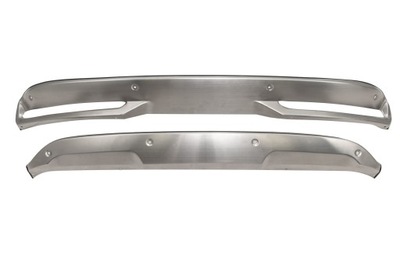 Lexus nx 300h 2014-2018 накладки бамперів сталь фото №1