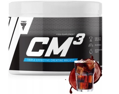 Trec CM3 250 g Tri Creatine Malate Kreatyna Cola