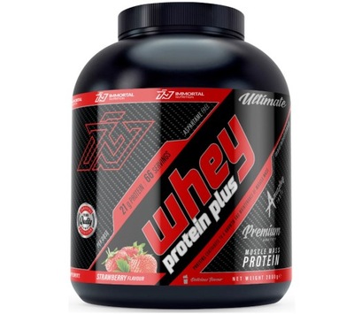 IMMORTAL WHEY PROTEIN PLUS 2000 g - strawberry