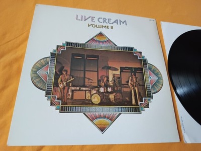 Winyl Cream – Live Cream Volume II / Germany 1972 / EX