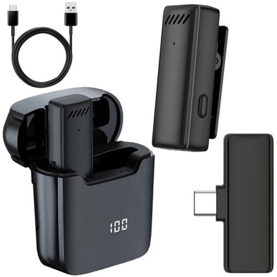 Mikrofon Bezprzewodowy Krawatowy do Telefonu na USB-C Mike S11 Android iOS