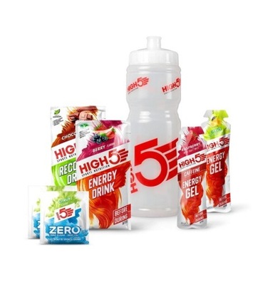 High5 Starter Nutrition Pack - zestaw żeli i napojów z bidonem 750ml