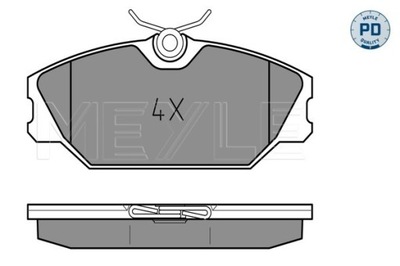 КОЛОДКИ HAM. RENAULT P. MEGANE/LAGUNA/SCENIC 96-03 0252317218/PD MEYLE фото