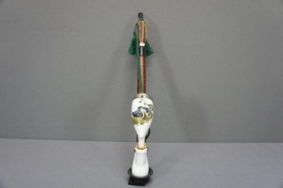 DUŻA CIEKAWA FAJKA PORCELANOWA DO KOLEKCJI 1