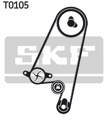 РАСПРЕДЕЛИТЕЛЬНАЯ ШЕСТЕРНЯ Z НАСОС SKF VKMC 05402 VKMC05402 фото