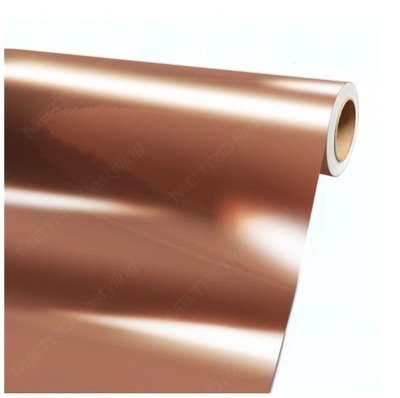 FILM OKLEINA CHROME MATTE BROWN COLOR PERLA KANALIKI  