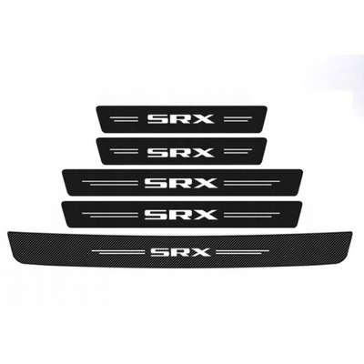 5 NAKLEJEK ON BODY SILLS DOOR FOR CADILLAC SRX  