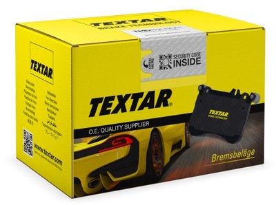 ZAPATAS DE FRENADO BMW 1 E82 3 E90 2409601 TEXTAR TEXTAR 2409601 JUEGO  