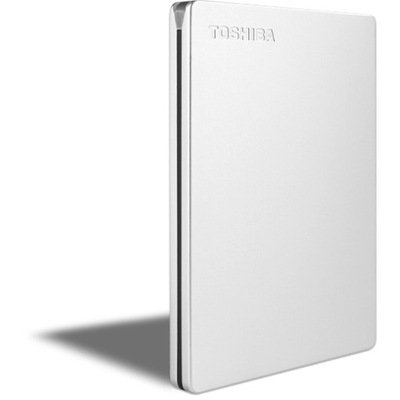 Dysk zewnętrzny Toshiba Canvio Slim 1TB 2,5" USB 3.0 silver