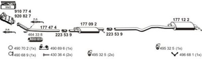 [07.1539] CABLE VELOCÍMETROS (910MM) CONVIENE D AD07.1539 AD07.1539  