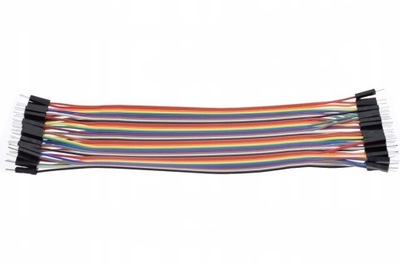 Przewody męsko-męskie 40 szt 20cm kable arduino