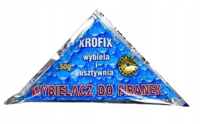 Wybielacz do Firanek Krofix Rożek 50g