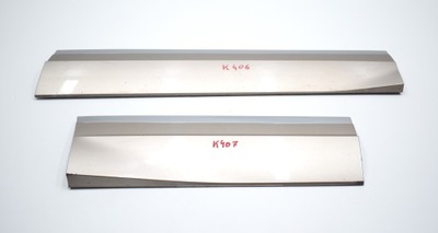 Vw touareg iii молдинг двері ліва задня 760854950f фото №1